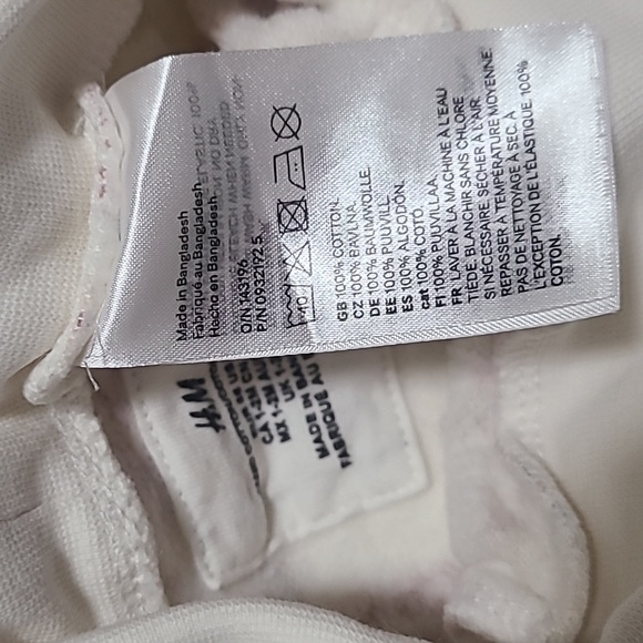 H&M NEW BORN BABY GIRL JOGGING SET - Picture 5 of 9